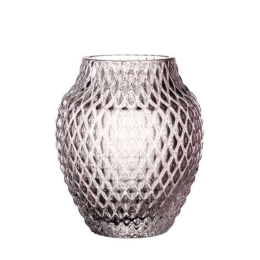 Βάζο Poesia 018670L 11cm Violet Leonardo Γυαλί