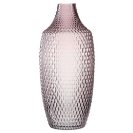 Βάζο Poesia 018677L 40cm Pink Leonardo Γυαλί
