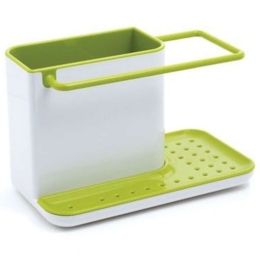 Θήκη Οργάνωσης Νεροχύτη Caddy 85021 20x13,5x11,5cm White-Green Joseph Joseph Συνθετικό Υλικό