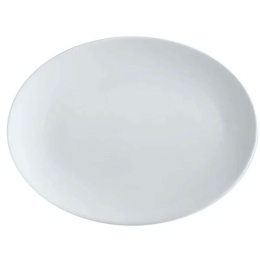 Πιατέλα Σερβιρίσματος Οβάλ White Basics AX0395 35x25cm White Maxwell&Williams Πορσελάνη