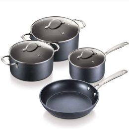 Σετ Μαγειρικών Σκευών Chrome (Σετ 4Τμχ) 30004795 Black Brabantia Αλουμίνιο