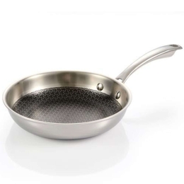 Τηγάνι Αντικολλητικό Steelcraft 780554 Φ24cm Inox Tescoma 24cm Ανοξείδωτο Ατσάλι