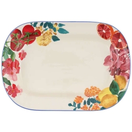 Πιατέλα Σερβιρίσματος Capri DR0528 38x25x5cm Multi Maxwell&Williams Κεραμικό