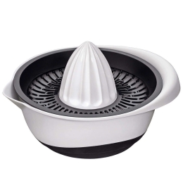 Λεμονοστίφτης Easy 18,5x11,5x16cm 60ml White-Black Kuchenprofi Πλαστικό