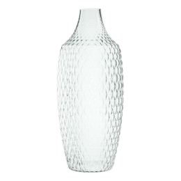 Βάζο Poesia 076445L 60cm/25cm Clear Leonardo Γυαλί