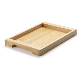Δίσκος Σερβιρίσματος Rubberwood 03401000 44x29x6,4cm Natural Continenta Ξύλο