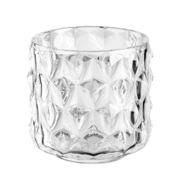 Κηροπήγιο Ρεσώ Poesia 076432L 10cm Clear Leonardo Γυαλί