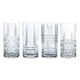 Ποτήρι Νερού Highland (Σετ 4Τμχ) 0097784-0 445ml Clear Nachtmann Κρύσταλλο