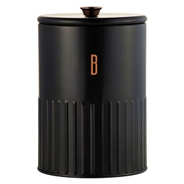 Δοχείο Αποθήκευσης Astor Biscuit GU0195 14x21cm 2,6lt Black Maxwell&Williams Μέταλλο