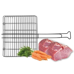Σχάρα Ψησίματος 87.33.55.40 40x33x3cm Cook-Shop Ανοξείδωτο Ατσάλι