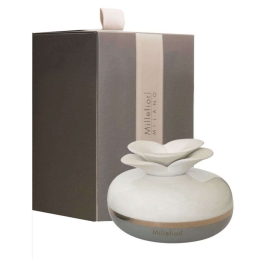Αρωματικό Diffuser Air design Λουλούδι 1BFGI Grey-White Millefiori Πορσελάνη
