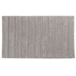 Πατάκι Μπάνιου Αντιολισθητικό Megan 23585 80x50cm Light Grey Kela 50 X 80 100% Βαμβάκι