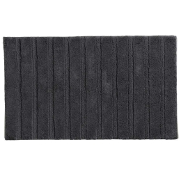 Πατάκι Μπάνιου Αντιολισθητικό Megan 23593 80x50cm Dark Grey Kela 50 X 80 100% Βαμβάκι