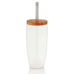 Πιγκάλ Natura 20960 37,5cm White-Natural Kela Bamboo,Κεραμικό
