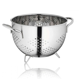 Σουρωτήρι Athos 11981 Φ24x15,5cm Inox Kela Ανοξείδωτο Ατσάλι