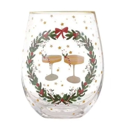 Ποτήρι Νερού/Αναψυκτικού Coctails Christmasville MQ0074 560ml Multi Maxwell&Williams