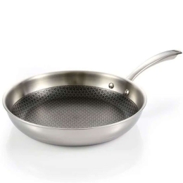 Τηγάνι Αντικολλητικό Steelcraft 780558 28cm Inox Tescoma 28cm Ανοξείδωτο Ατσάλι