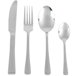 Μαχαιροπίρουνα Buxton (Σετ 16Τμχ) BW028444EU7 Inox Salter Ανοξείδωτο Ατσάλι