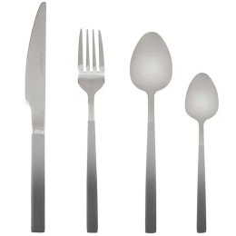 Μαχαιροπίρουνα Ombre Grey (Σετ 16Τμχ) BW10144LGTK Inox-Grey Salter Ανοξείδωτο Ατσάλι