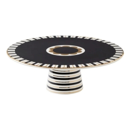 Τουρτιέρα Με Πόδι Regency Teas & C'S HV0488 28cm Black-Multi Maxwell&Williams Porcelain