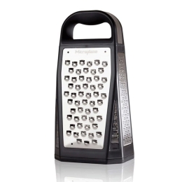 Τρίφτης 4 Όψεων Ανοξείδωτος Elite 34019E 27x13,9x9,5cm Black-Silver Microplane