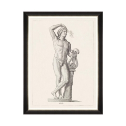 Κάδρο Greek Godess And Gods - Apollo FA13114 60X80 MindTheGap Κάθετοι Ξύλο