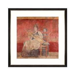 Κάδρο Pompeii Wall Fresco I FA13123 70X70 MindTheGap Τετράγωνοι Ξύλο