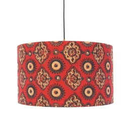 Φωτιστικό Οροφής Ajrak Red CL50210 55X30Cm MindTheGap Μέταλλο,Ύφασμα
