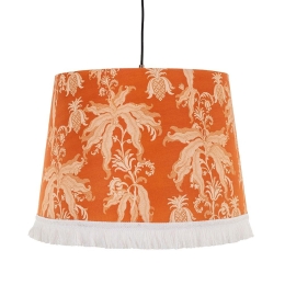 Φωτιστικό Οροφής Guineo Orange CL50321 45X55X35Cm MindTheGap Μέταλλο,Ύφασμα
