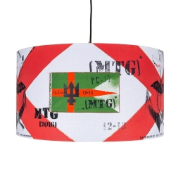 Φωτιστικό Οροφής Naval Flags CL50281 35X22Cm MindTheGap Μέταλλο,Ύφασμα