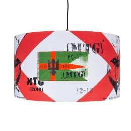 Φωτιστικό Οροφής Naval Flags CL50300 45X28Cm MindTheGap Μέταλλο,Ύφασμα