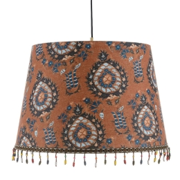 Φωτιστικό Οροφής Flourish Sienna CL50382 ø45xø55xH35 Orange-Multi MindTheGap Μέταλλο,Ύφασμα