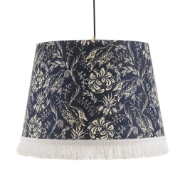 Φωτιστικό Οροφής Folk Tale CL50381 ø45xø55xH35 Dark Blue-White MindTheGap Μέταλλο,Ύφασμα