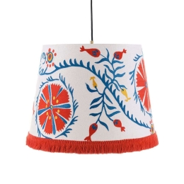 Φωτιστικό Οροφής Viragos CL50364 ø35xø45xH30 White-Multi MindTheGap Μέταλλο,Ύφασμα