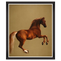 Κάδρο Whistlejacket By Stubb FA13271 100x120cm Brown MindTheGap Κάθετοι Ξύλο
