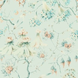 Ταπετσαρία Grandmas Tapestry Skylight WP30020 Sky Blue MindTheGap 52x1000cm