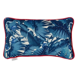 Μαξιλάρι Διακοσμητικό (Με Γέμιση) Paradeisos Lc40121 50X30Cm Blue-Red Mindthegap 30X50 Πούπουλο-Φτερό