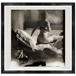 Κάδρο Nude Of Marie Jordan FA13434 70x70cm Black-White MindTheGap Τετράγωνοι Ξύλο,Γυαλί