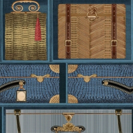 Ταπετσαρία The Luggage Car WP20781 Multi-Blue MindTheGap 52x900cm