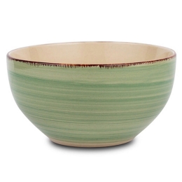 Μπωλ Δημητριακών Κεραμικό Lines 10-099-204 Φ14cm Green Nava Κεραμικό
