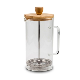 Καφετιέρα Με Έμβολο Terrestrial 10-225-011 600ml Clear Nava Γυαλί