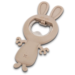 Ανοιχτήρι Μπουκαλιών Misty 10-111-036 10,5cm Beige Nava Ατσάλι,Σιλικόνη