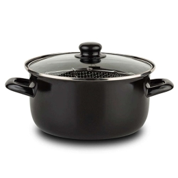 Κατσαρόλα - Φριτέζα 10-053-003 Φ24cm Black Nava 24cm Αλουμίνιο