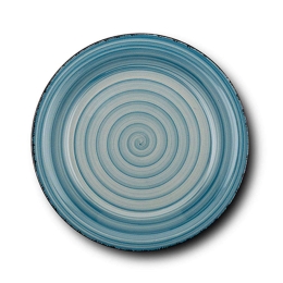 Πιάτο Φρούτου Lines 10-099-222 Φ19,5cm Blue Nava Κεραμικό
