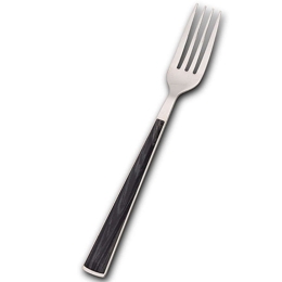 Πιρουνάκι Γλυκού Arya 10-123-044 18,2cm Silver-Black Nava Ανοξείδωτο Ατσάλι