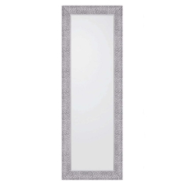 Καθρέπτης Τοίχου Amy 1220120 50x150cm Black-Silver Mirrors & More Πλαστικό, Γυαλί