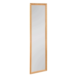 Καθρέπτης Τοίχου Loreley 1060279 35x125cm Gold Mirrors & More Ξύλο,Γυαλί