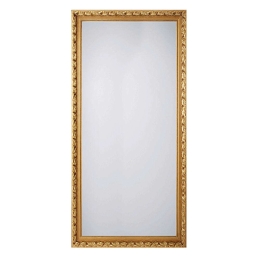 Καθρέπτης Τοίχου Sonja 1070479 100x200cm Gold Mirrors & More Ξύλο,Γυαλί