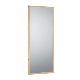 Καθρέπτης Τοίχου Thea 1110295 66x166cm Oak Mirrors & More Mdf,Γυαλί