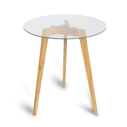 Τραπεζάκι Βοηθητικό Lotta 1730130 Φ45x50cm Natural Mirrors & More
